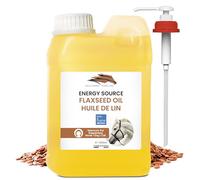 Vet Aceite de Linaza 100% Puro y Natural. Prensado en Frio de Semillas de Lino. Suplemento Alimenticio para el Cuidado de Caballos, Mascotas (Gatos y Perros). Bienestar y Salud Animal 1000 ml 1 L