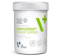 Vet Expert Caryodent Toallitas Dentales para Dedos para Perros y Gatos 50 unidades