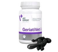 VET EXPERT GERIATIVET CAT - preparado de apoyo para gatos de edad avanzada 2x60 cápsulas -3% de descuento como conjunto