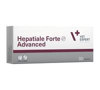 Vet Expert Hepatiale Forte Advanced - Suplemento hepático para perros y gatos - 30 tabletas