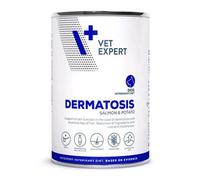 Vet Expert Veterinary Diet Dermatosis Salmón y Patata Lata para Perros 6 x 400 gr