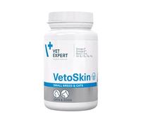 Vet Expert VetoSkin Cápsulas para Perros de Razas Pequeñas y Gatos