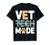 Vet Tech Mode Técnico Veterinario Semana Orgullo Camiseta