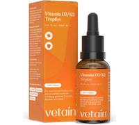 Vetain Vitamina D3/K2 Vegan en Gotas - 1.000 UI - 30 ml Vetain