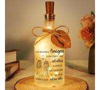 Vetbuosa Regalos Originales para Mujer, Regalo Amiga, Regalo Amiga Cumpleaños luz LED, Regalos Ideas para Mejor Amiga Navidad y Cumpleaños