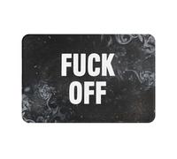 Vete A La Mierda Alfombra Exterior Resistente Felpudos Entrada Cómoda Alfombrilla De Baño para Hogar Exterior Puerta 40X60Cm