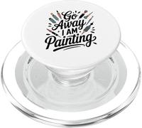 Vete, Estoy Pintando Artista De Tatuajes Divertido PopSockets PopGrip para MagSafe