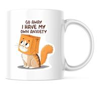 Vete, Tengo Mi Propia Ansiedad Mug Chic Taza Único Tazas De Cerámica Para Té Bebidas Frías Y Calientes Cappuccino 330Ml