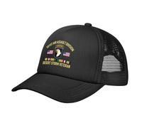 Veteran 101.ª División Asalto EE.UU., Operación Tormenta del Desierto Gorra Verano Malla Secado Rápido Gorras De Beisbol Ligera Gorra Beisbol Hombre para Adulto