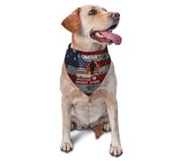 Veteran De Combate Soldado De La Guerra del Golfo Bandana Perros Duradero Baberos Perros Lavable Bufanda Triangular para Gatos Mascotas Uso Diario