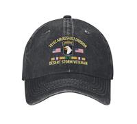 Veteran De La 101.ª División De Asalto del Ejército Durante La Operación Tormenta del Desierto Gorras Deportivas Clásico Gorra Verano Malla Cómoda Gorra Beisbol Hombre para Outdoor