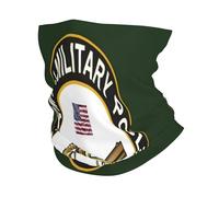 Veteran De La Policía Militar De Los Estados Unidos Unisex Snood Transpirable Pasamontañas Multifuncional Bufanda Tubular para Moto Deportes Senderismo Verano