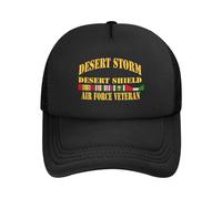 Veteran De Las Fuerzas De La Operación Tormenta del Desierto Y del Escudo del Desierto Gorras De Beisbol Casuales Gorras De Hombre Transpirable Sombrero para Exterior Tenis Adulto