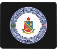 Veteran del Instituto De Idiomas De Defensa De La Guerra Fría del Ejército De EE. UU. Mousepad Antideslizante Alfombrilla De Escritorio Portátil Alfombrilla De Ratón para Hogar Oficina 25X30Cm