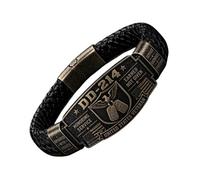 Veteran Pulsera Jewelry Patriotic - Proud Collectible Wristband Theme | Veteran Theme Bracelet Jewelry for Boyfriend Father Husband | | | Birthday Valentine's Day Father's Day Veteran Bracelet - -