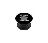 Veteran’s Creed I’m Veteran T-Shirt PopSockets PopGrip Adhesivo