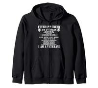 Veteran’s Creed I’m Veteran T-Shirt Sudadera con Capucha