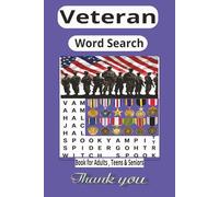 Veteran Word Search: Celebrate Service and Sacrifice with 55 Military-Themed Puzzle Games