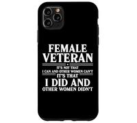 Veterana Que Hice y Otras Mujeres no lo hicieron mamá veterana de EE. UU Carcasa para iPhone 11 Pro MAX
