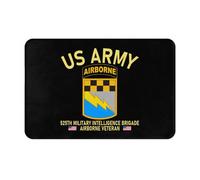 Veterano De La 525.ª Brigada De Inteligencia Militar De EE. UU. Alfombras Cenefa Antideslizante Alfombra Funny Alfombra para Interior para Entradas De Hogares Pasillos Casas 40x60Cm
