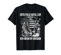 Veterano de la 8ª División de Infantería del Regimiento de Artillería de Campaña 29 Camiseta