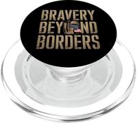 Veterano de Vietnam Bandera de Estados Unidos Soldado Patriótico Día de los Veteranos PopSockets PopGrip para MagSafe