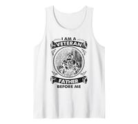 Veterano patriótico - Soy un veterano como mi padre antes que yo Camiseta sin Mangas
