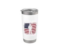 Veterans Against Fascism Vintage US Army Patriotic Soldier Vaso térmico de acero inoxidable de doble pared