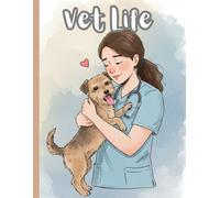 Veterinarian Composition Notebook: cute vet life. ideal for students, teachers, tech or assistants 120 pages college ruled