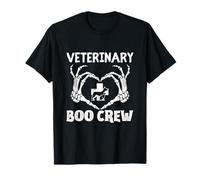 Veterinario Boo Crew Disfraz de Halloween a juego Veterinario Camiseta