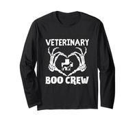 Veterinario Boo Crew Disfraz de Halloween a juego Veterinario Manga Larga