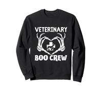 Veterinario Boo Crew Disfraz de Halloween a juego Veterinario Sudadera