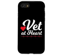 Veterinario con Enfermera Veterinaria Corazón Carcasa para iPhone SE (2020) / 7/8