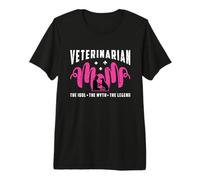 Veterinario Mamá El Ídolo La Clínica Animal Veterinario Camiseta Premium