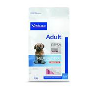Virbac VET HPM Neutered Small & Toy - Pienso para perro adulto esterilizado pequeño - Cantidad: 3 kg