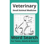 Veterinary Small Animal Med Word Search Puzzle: Word Searches with Easy to Read Print about Small Animals, Veterinary Instruments, Animal Care and ... Gift for Vacations, Holidays and Free Time