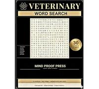 Veterinary Word Search: 30-Puzzle Bundle
