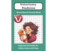 Veterinary Word Search Puzzle Book: Word Search with easy to read print about veterinary, veterinarians, animals, medicine and more| 6x9 inches, 110 ... vacation, holidays, birthdays and relaxation
