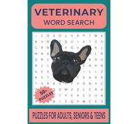 Veterinary Word Search Puzzle Book: Word Searches with Easy to Read Print about Veterinary, Vet Tech, Dogs and More | 6x9 inches, 110 pages | 50+ Puzzles...Gift for Vacations, Holidays and Free Times.