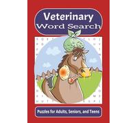 Veterinary Word Search: Word searches with easy to read print about veterinarians, pets, animals, and more