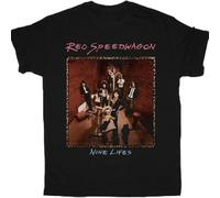 VETES REO Speedwagon Nine Lives 1979 T Shirt Black L