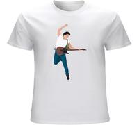 VETES salvare Bruce and The Springsteen 1 Men's Basic Short Sleeve T Shirt White 3XL