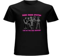 VETES Sigue Sputnik 21st Century Generation X Top Sweatshirt Short Sleeve Black L