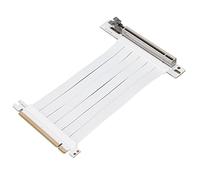 VETESHENM Cable de extensión PCI E de 15 cm, tarjeta elevadora PCIe para tarjeta gráfica, adaptador PCI E X16 3.0 de alta velocidad de 128 Gbps con abrazadera estable, ampliamente compatible con