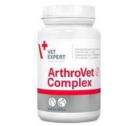 VETEXPERT ArthroVet Complex 60 tabletas Suplemento para perros y gatos con función restringida del cartílago articular y las articulaciones