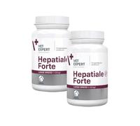 VetExpert Hepatiale Forte Large Breed | Paquete Doble | 2 x 40 Comprimidos | Alimento complementario dietético para Perros Grandes | para el Apoyo de la función hepática y el metabolismo