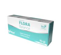 Vetfood Flora Balance | 60 Cápsulas | Complemento alimenticio para perros y gatos | Puede ayudar a apoyar la digestión
