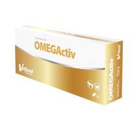 Vetfood OMEGActiv | 60 Cápsulas | Complemento alimenticio para perros y gatos | EPA & DHA