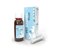 Vetgastril 50 ml Protector de Estomago Gastrointestinal para Perros y Gatos | Suplemento Nutricional Digestivo e intestinal para Mascota| Probiótico Estomacal con Hidróxido de Aluminio y Glucosa