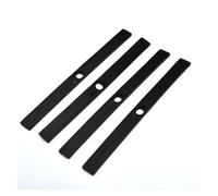 VETJMUA Barras Transversales 4X Cubiertas De Barra De Techo Repuesto para Vauxhall,para Opel Y para Astra H, Embellecedor Riel, Tapa con Pernos, Exterior Baca Portaequipajes